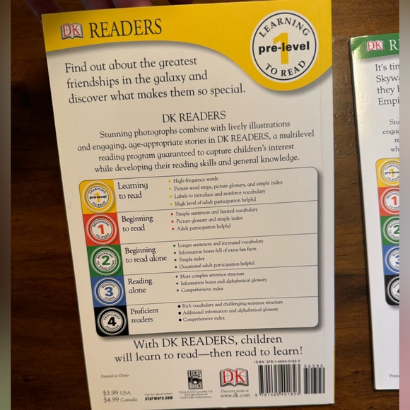 8 Star Wars Early Reading Books - Picture 11 of 14